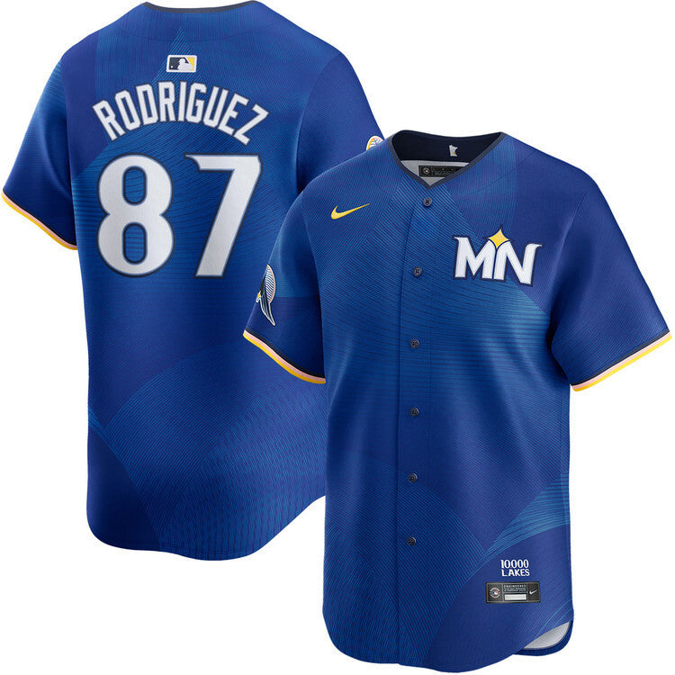 Minnesota Twins #87 Emmanuel Rodriguez City Connect Limited Jersey