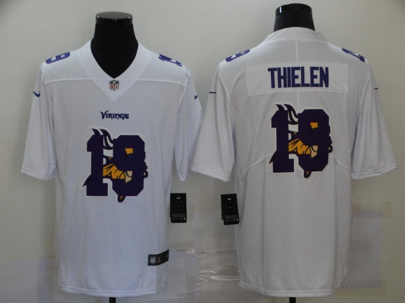 Minnesota Vikings #19 Adam Thielen White Shadow 387