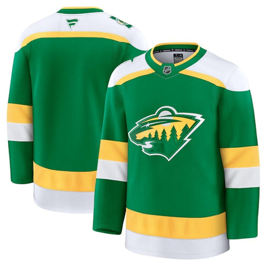 Minnesota Wild Fanatics Alternate Premium Jersey - Green