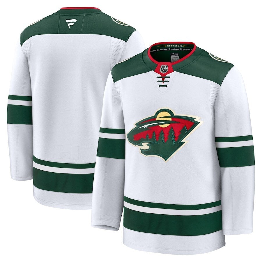 Minnesota Wild Fanatics Away Premium Jersey - White