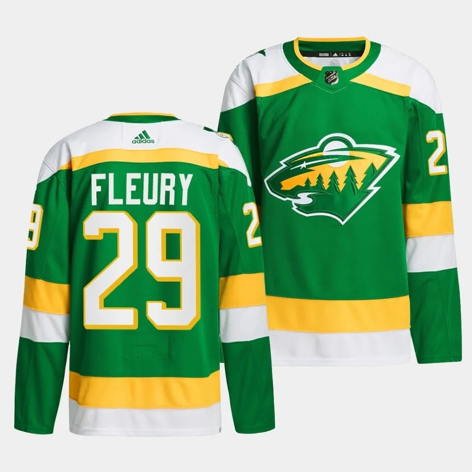 Minnesota Wild #29 Marc-Andre Fleury 2023-24 The 78s Alternate Green Jersey