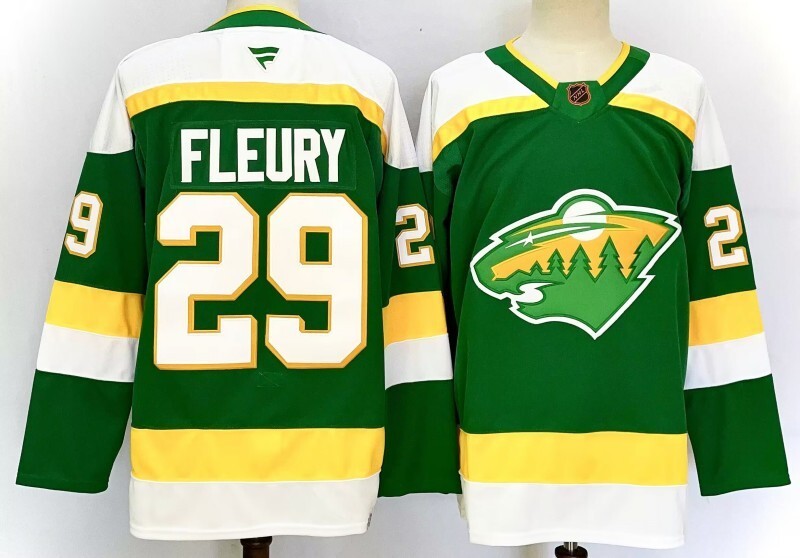 Minnesota Wild #29 Marc-Andre Fleury Style 1