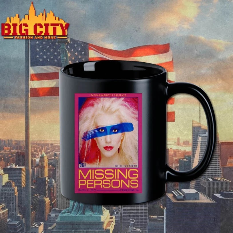 Missing Persons Event Pioneertown CA On Mar 14 2026 Poster shirt