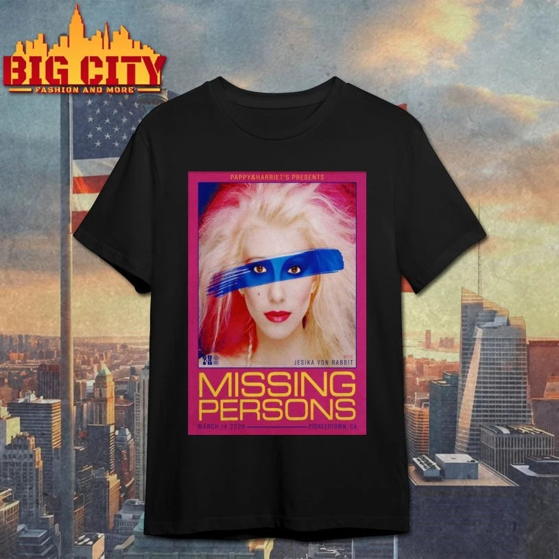Missing Persons Event Pioneertown CA On Mar 14 2026 Poster shirt