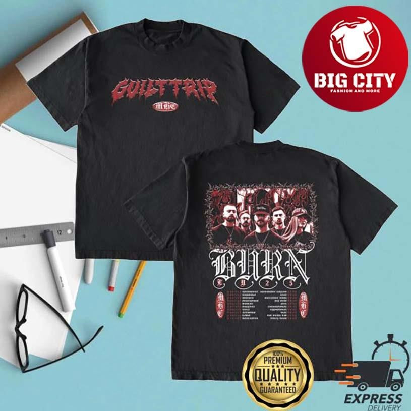 Mlvltd Guilt Trip 2025 Tour Two Sided Shirt