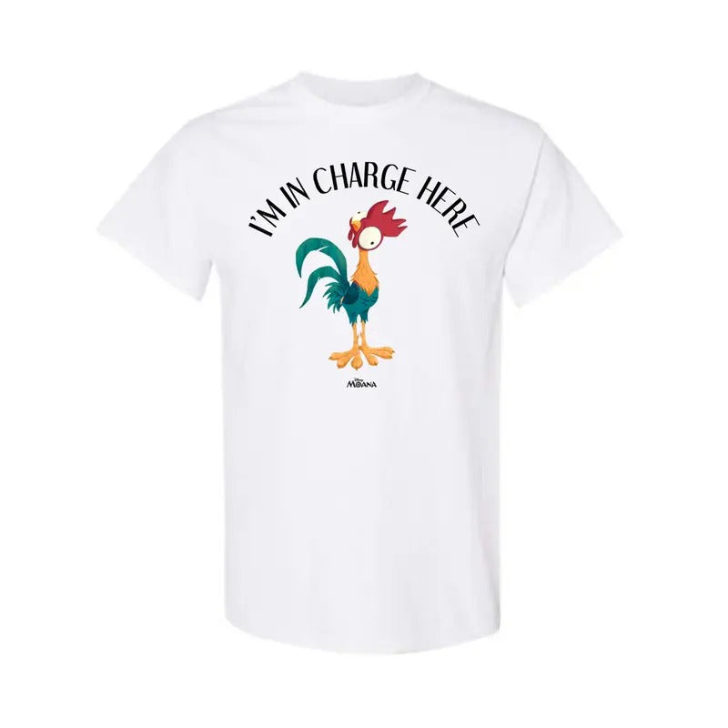 Moana HeiHei I'm In Charge Here Portrait Shirt Hoodie, Sweatshirt | WearSparks.com