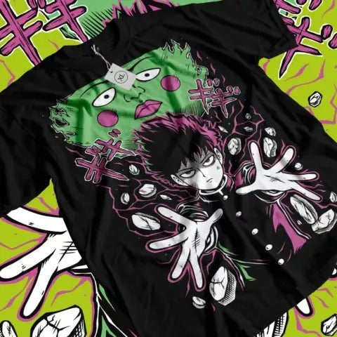 Mob Psycho 100 Cast T-Shirt Anime Manga Mob Psycho Dimple T-Shirt Tee All Size Hoodie, Sweatshirt | WearSparks.com