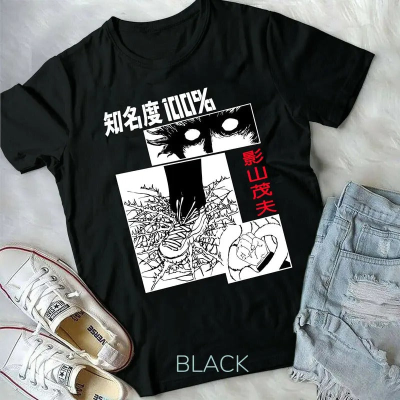 Mob Psycho 100 Shigeo Kageyaman Anime,Japanese new Unisex T-Shirt S-4XL Hoodie, Sweatshirt | WearSparks.com