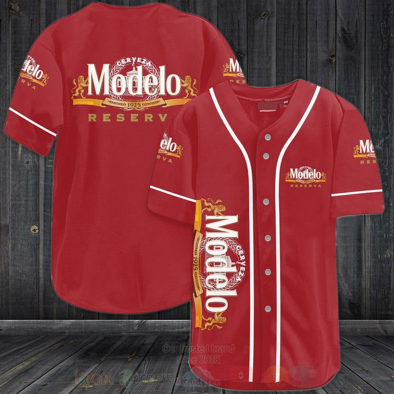 FASHION Modelo Reserva Baseball Jerseys Botton Shirt