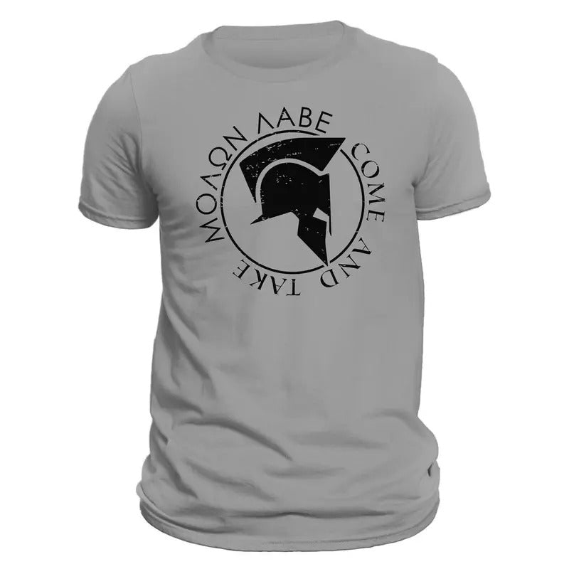 Molon Labe Spartan Warrior Men's T-Shirt Hoodie, Sweatshirt | WearSparks.com