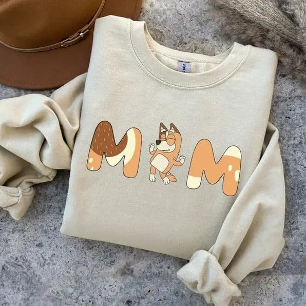 Mom Bluey Shirt, In My Bluey Mom Era Shirt, Bluey Cool Mom Club Shirt, Bluey Chilli Heeler Shirt, Bluey Mom Shirt, Bluey...