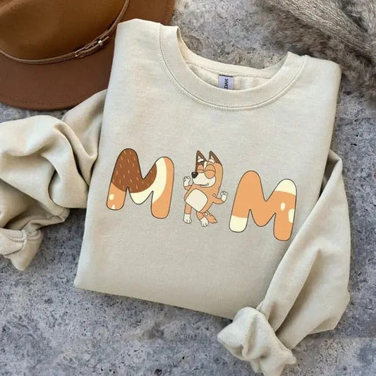Mom Bluey Shirt, In My Bluey Mom Era Shirt, Bluey Cool Mom Club Shirt, Bluey Chilli Heeler Shirt, Bluey Mom Shirt, Bluey...
