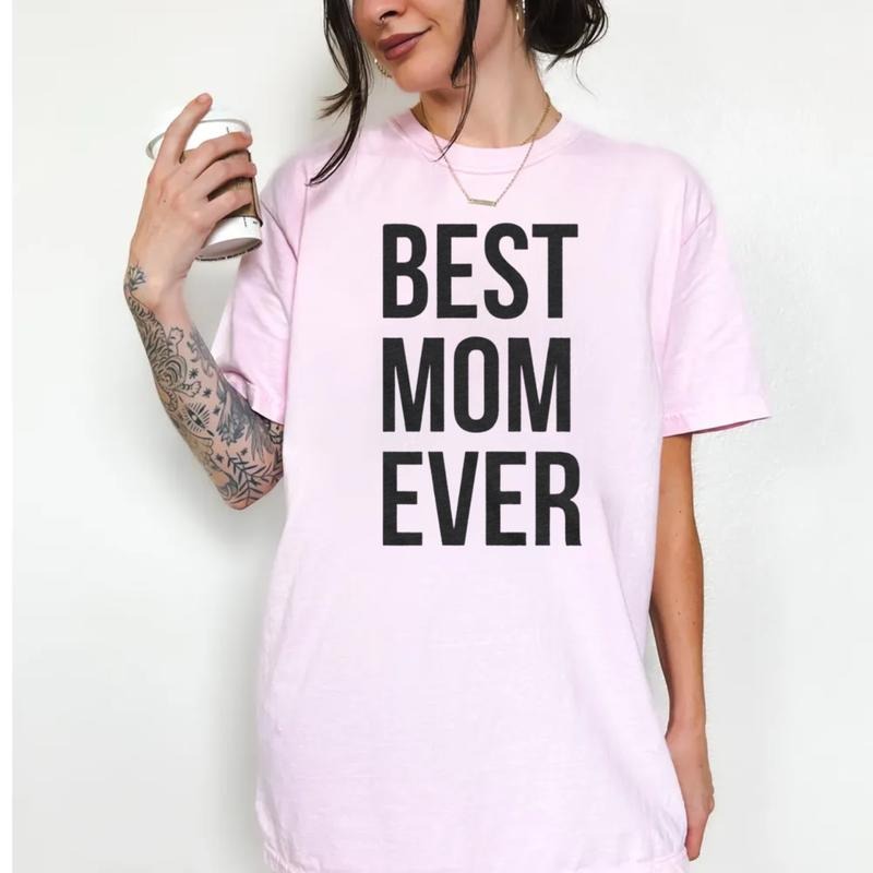 Mom Gift Ideas, B*st Mom Ever Shirt, Mothers Day Gift, Funny Shirt For Moms, Mum Shirt Funny, Unisex Short Sleeve Tee,...