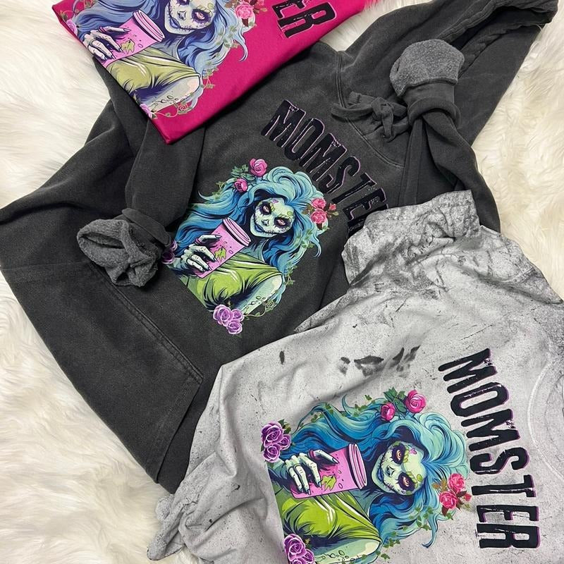 Momster coffee shirt Hoodie, Sweatshirt | WearSparks.com