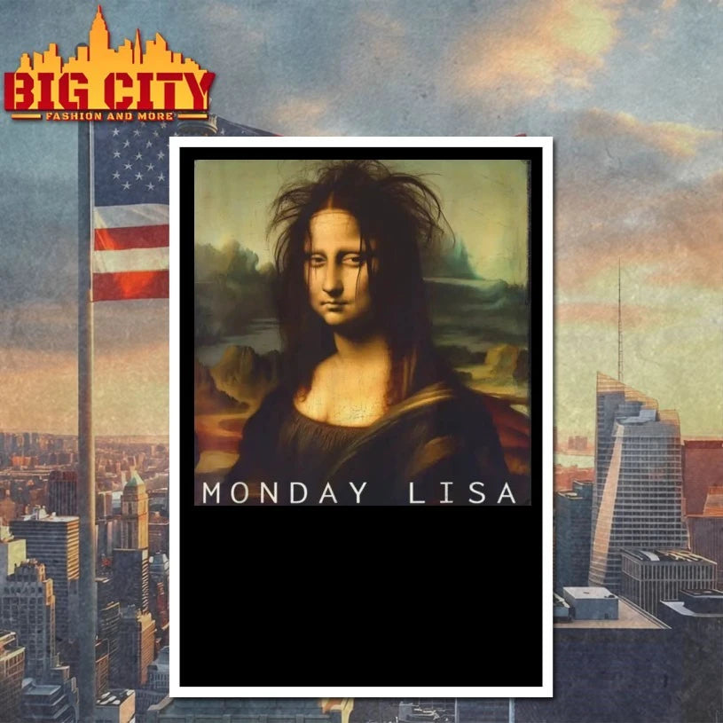 Monday Lisa meme photo shirt