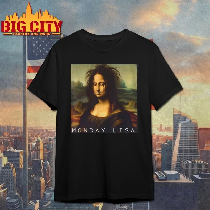 Monday Lisa meme photo shirt