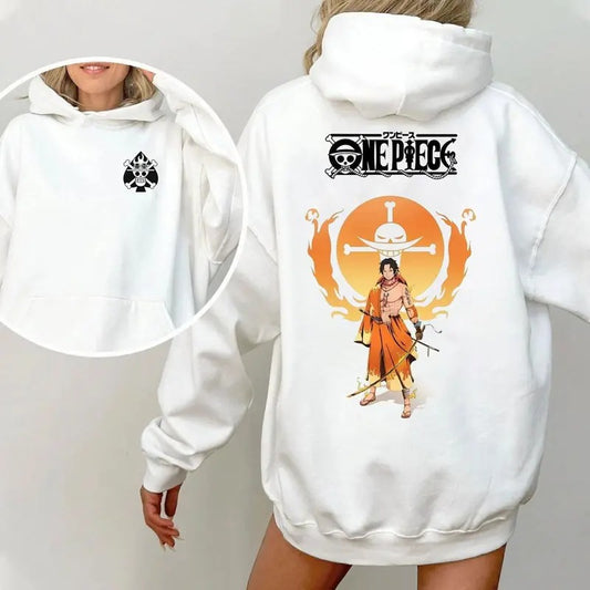Monkey D ACE Shirt, Vintage Anime Shirt, Anime T-Shirt Hoodie Sweatshirt, Anime Japanese Shirt, Manga Shirt, Onepiece...