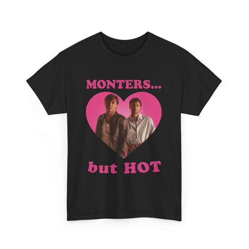 Monsters but hot Nicholas Chavez and Cooper Koch Tee Shortsleeve Hoodie, Sweatshirt | WearSparks.com