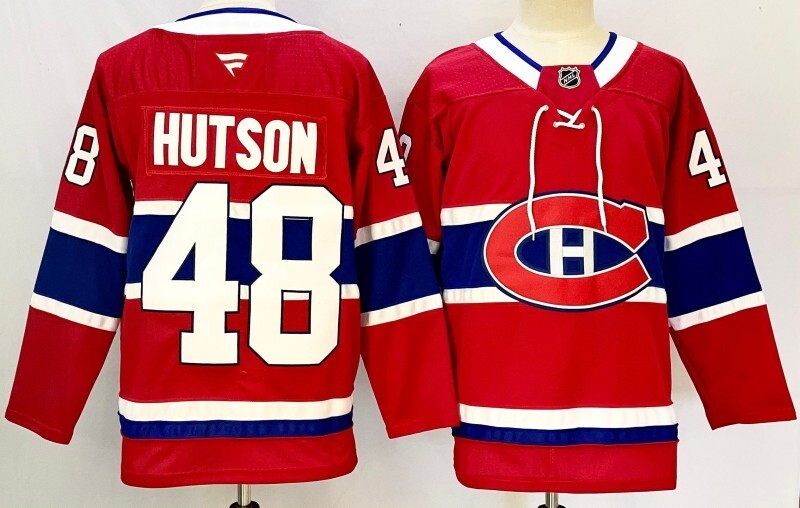 Montreal Canadiens #48 Lane Hutson