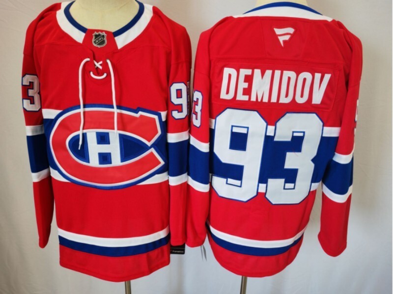Montreal Canadiens #93 Ivan Demidov Canada Style 1