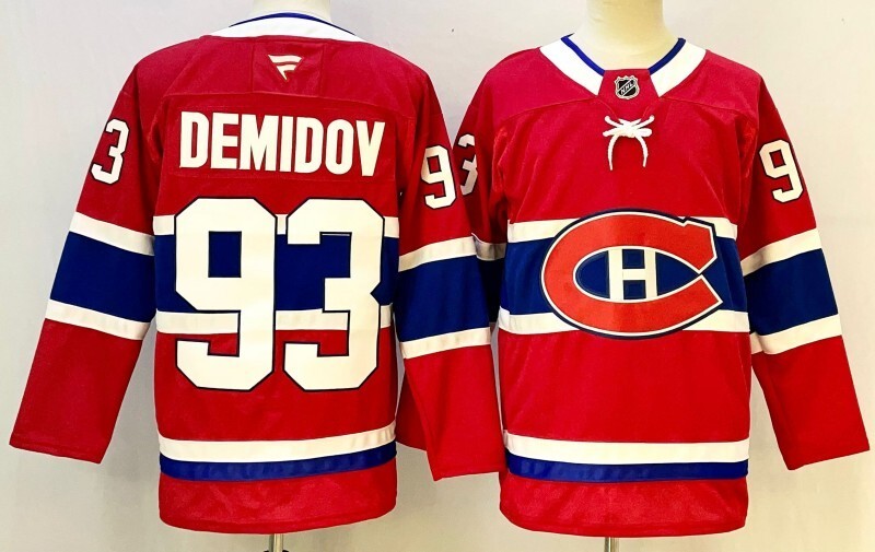 Montreal Canadiens #93 Ivan Demidov Canada Style 2