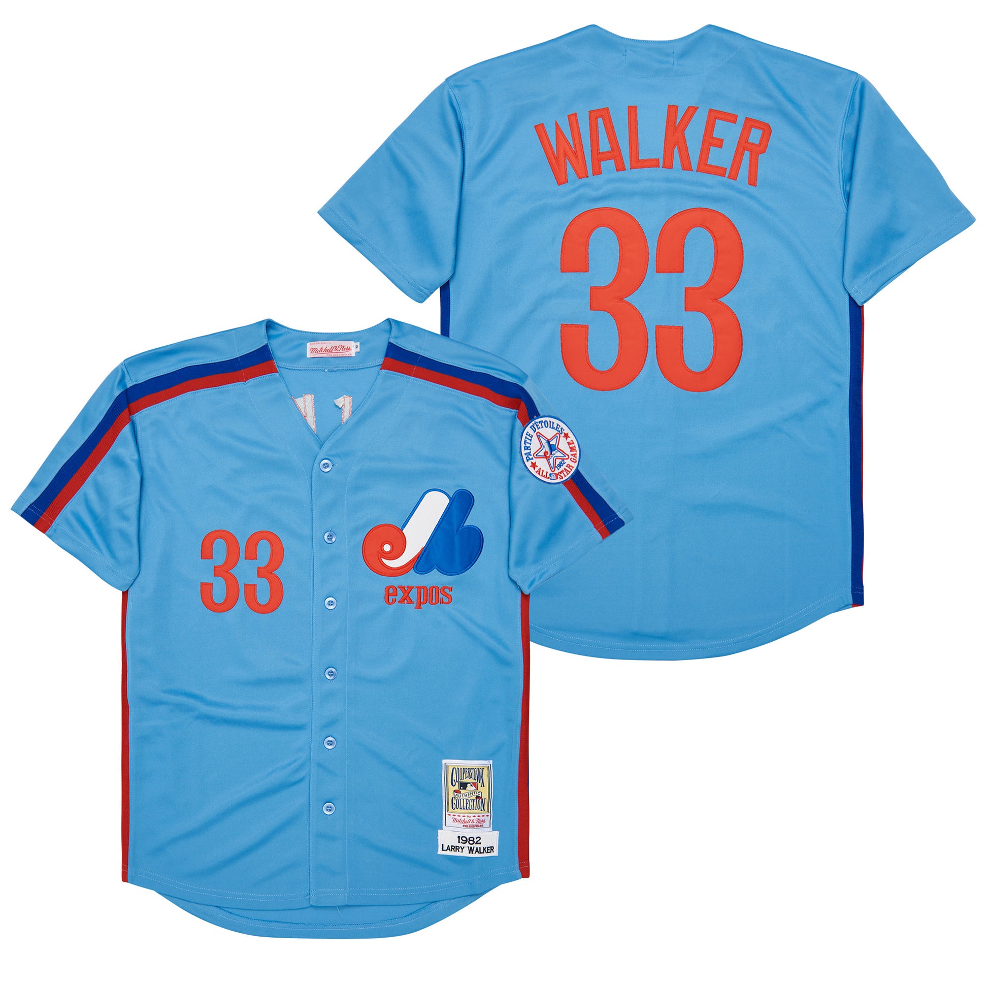 Montreal Expos #33 WALKER Style 2