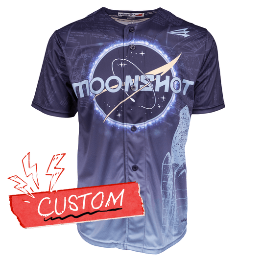 Moonshot NASA Lifestyle Baseball Jersey *CUSTOM*