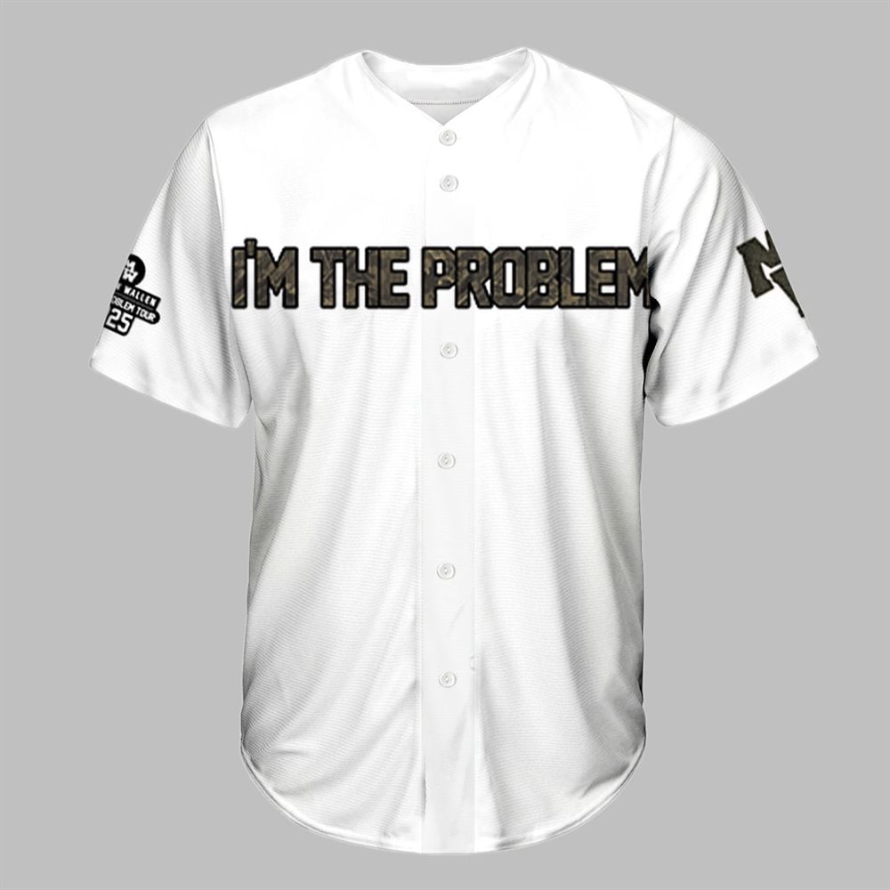 Morgan I'm The Problem Wisconsin Badgers Jersey - Grishko.com T-Shirts, Hoodie, Sweatshirt | WearSparks.com (Image 2)