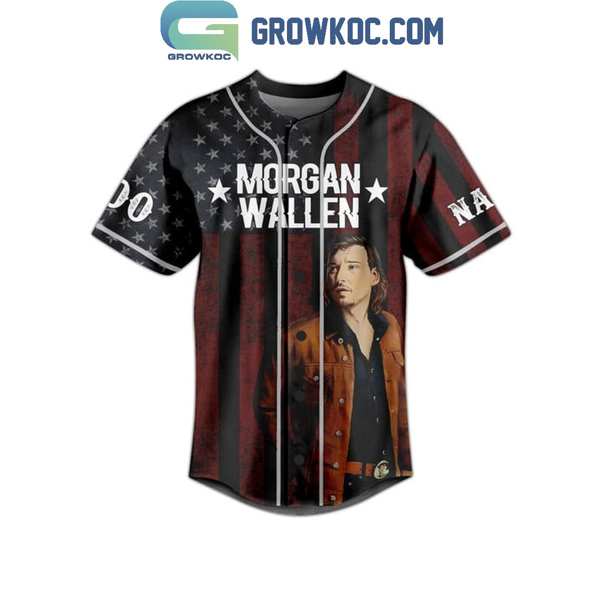 Morgan Wallen Can’t Love You More Than My Hometown Personalized Baseball Jersey