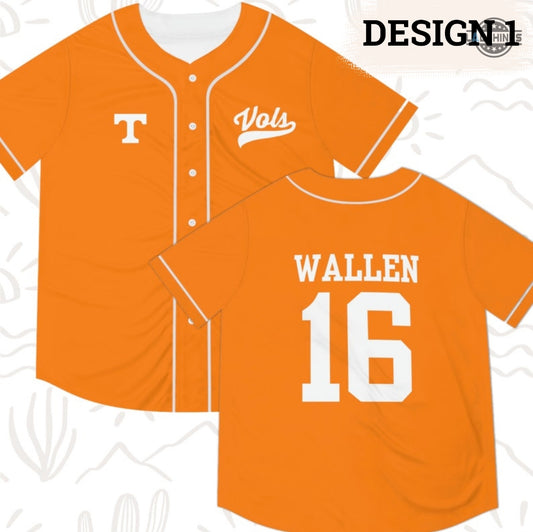 Morgan Wallen Tennessee Jersey Morgan Wallen Jersey Number Custom Tennessee Vols Jersey Tennessee Vols Baseball Jersey NEW