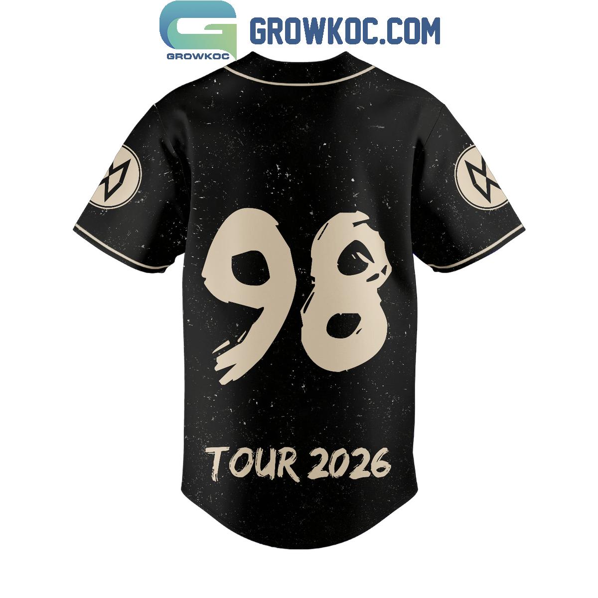 Morgan Wallen Tour 2026 Baseball Jersey