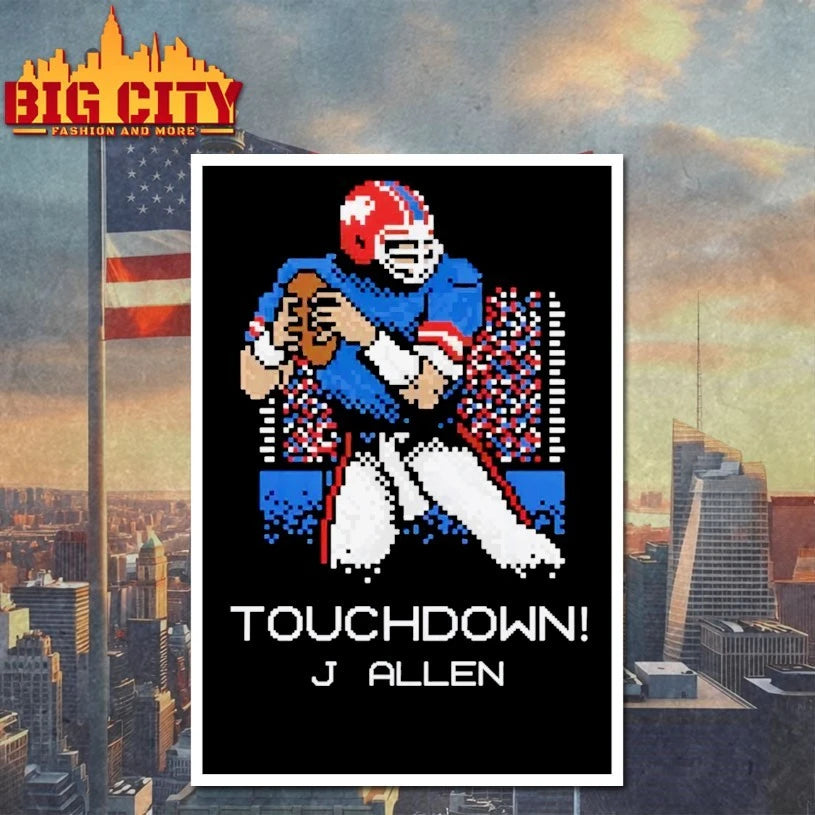 Most Valuable Pixels Touchdown J Allen shirt