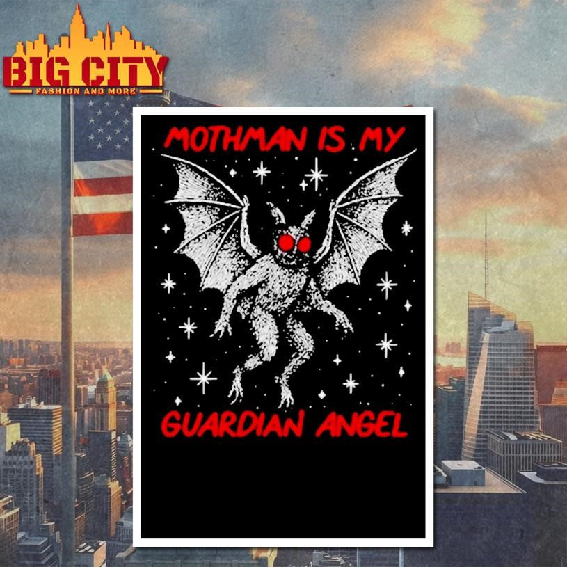 Moth Man Is My Guardian Angel Shirt