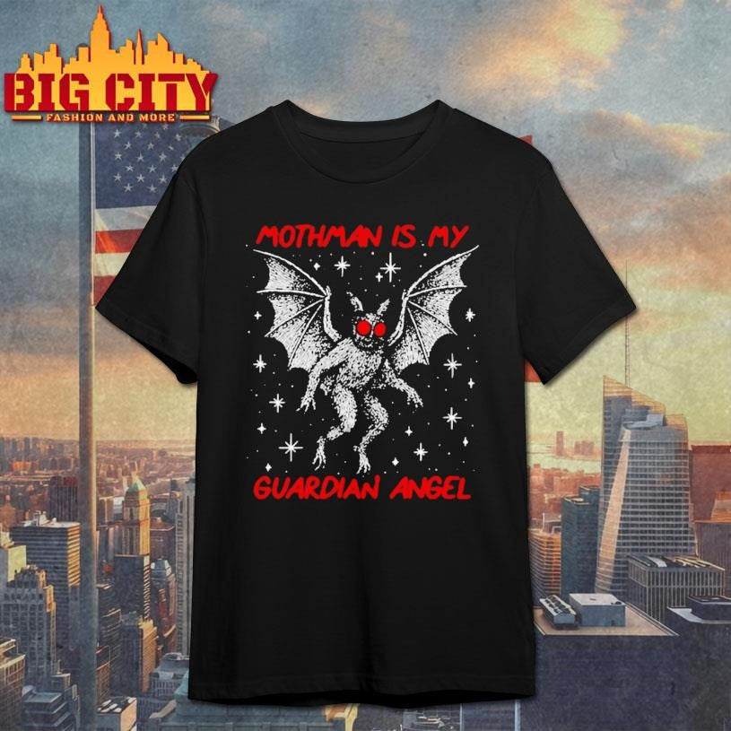 Moth Man Is My Guardian Angel Shirt