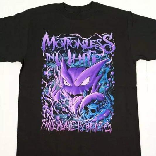 Motionless In White This Place Is haunted T shirt All Size MH658 Menswear Top Hoodie, Sweatshirt | WearSparks.com