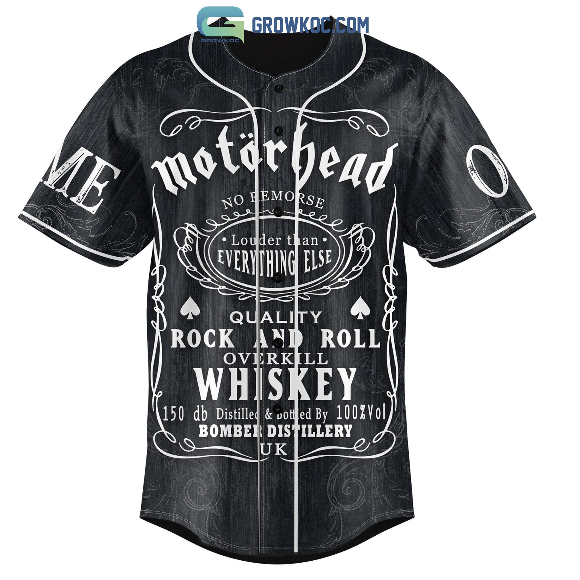 Motor Head You Know I’m Born To Lose And Gambling’s For Fools Personalized Baseball Jersey