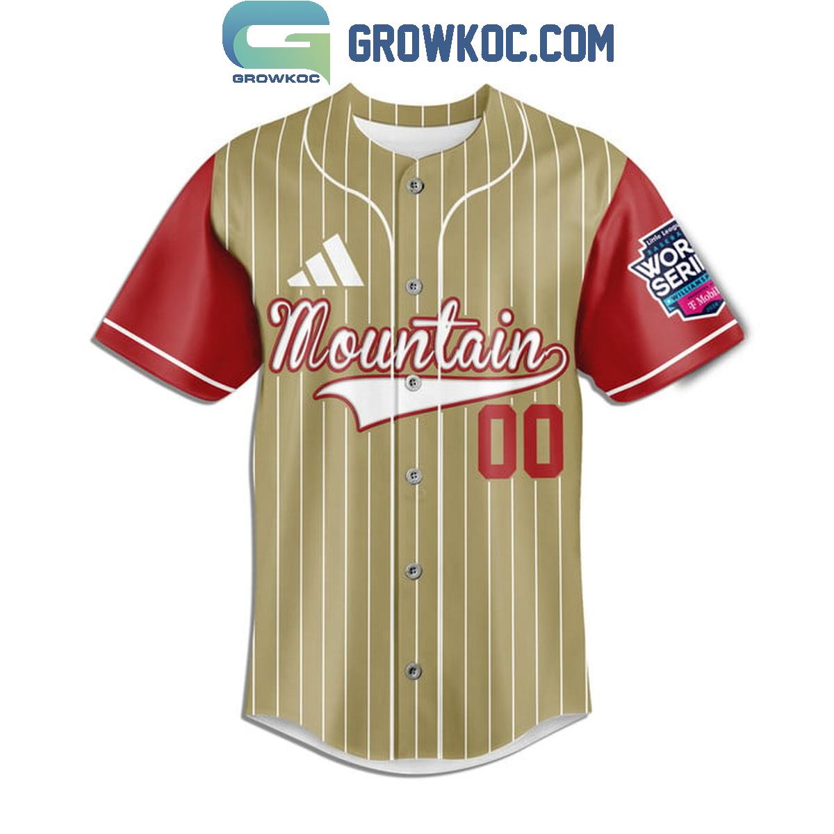 Mountain Little League World Series Personalized Baseball Jersey