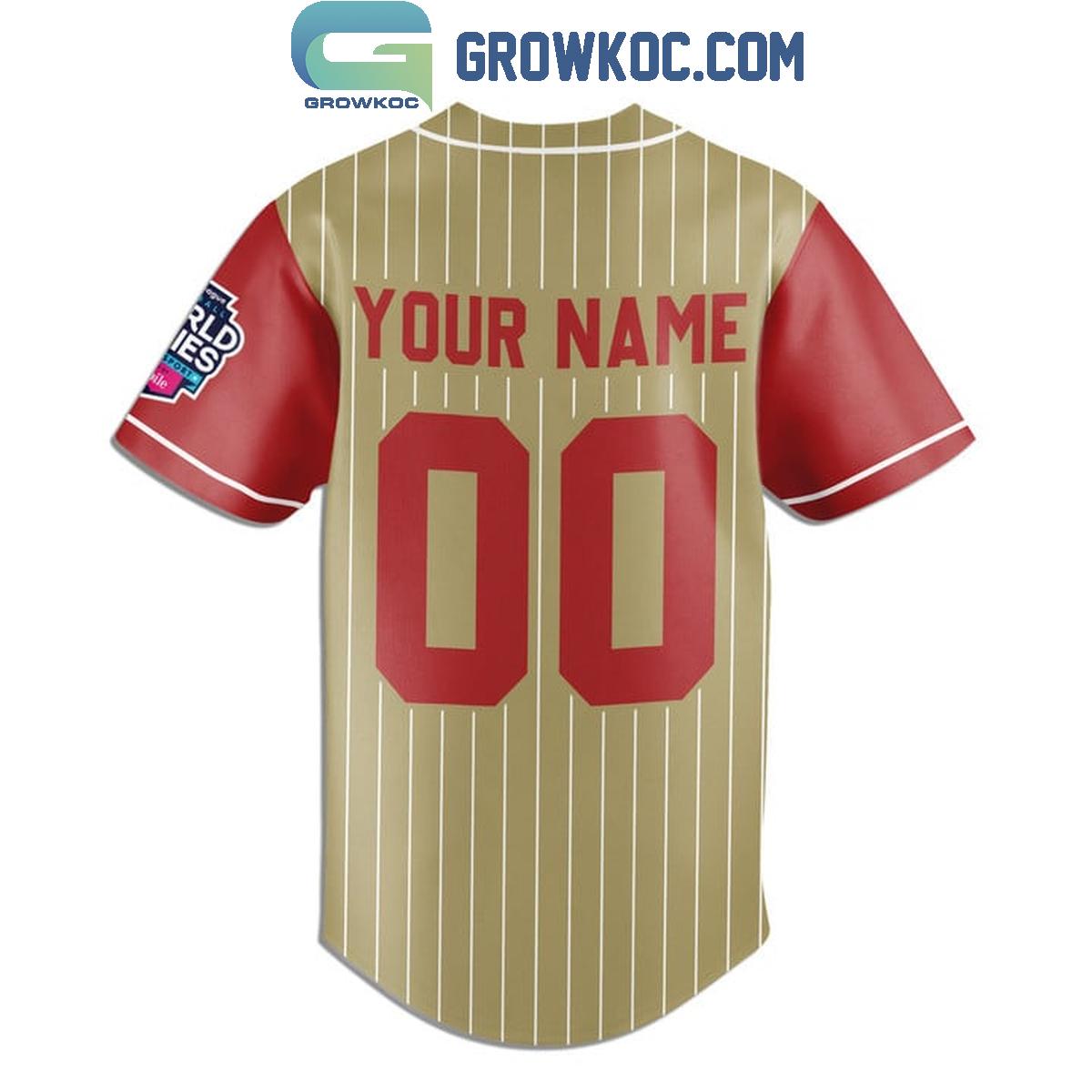 Mountain Little League World Series Personalized Baseball Jersey