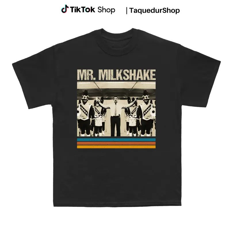 Mr. Milkshake Mr. Milchick Severance Shirt, The music dance experience is officially canceled Mr. Milchick Severance...