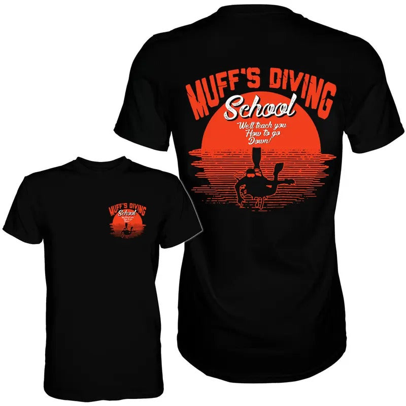 Muff Dive Cotton Tee Unisex Hoodie, Sweatshirt | WearSparks.com