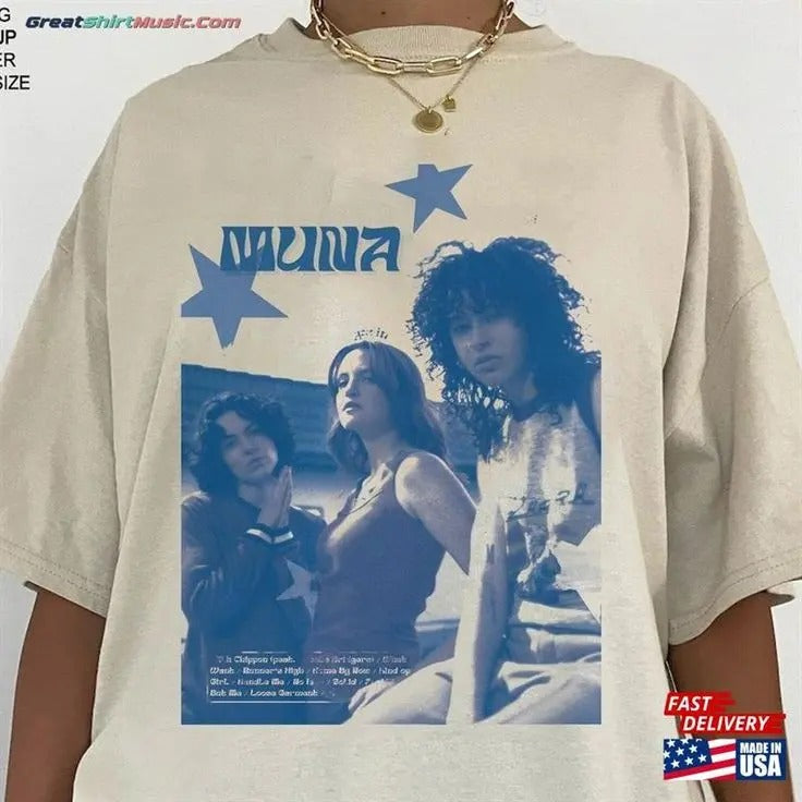 Muna Band Tour 2023 Shirt, Life Fan Gift Graphic  Tee Hoodie, Sweatshirt | WearSparks.com