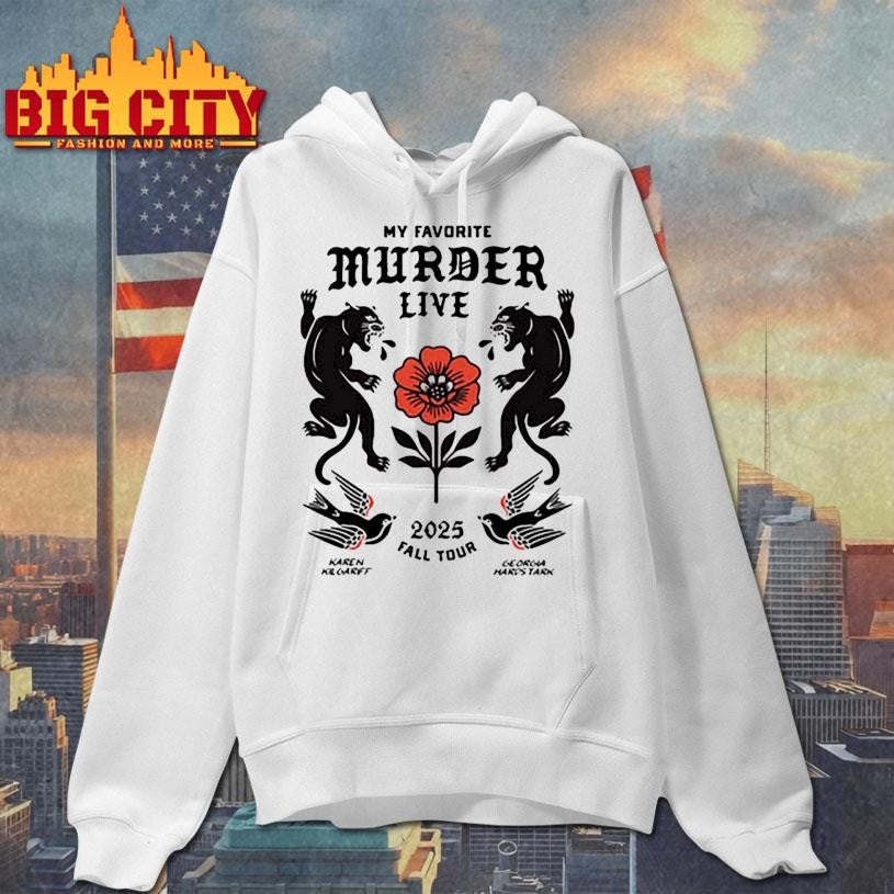 Murder 2025 tour shirt