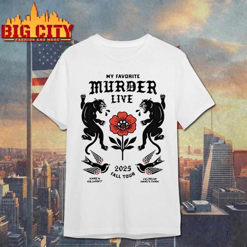 Murder 2025 tour shirt
