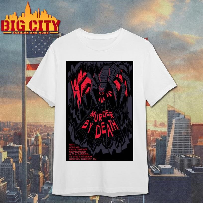 Murder By Death Grundy County Tour Sept 4-6 2026 Poster Shirt