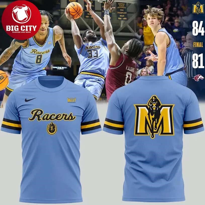 Murray State Men Basketball Powder Two Sided Shirt