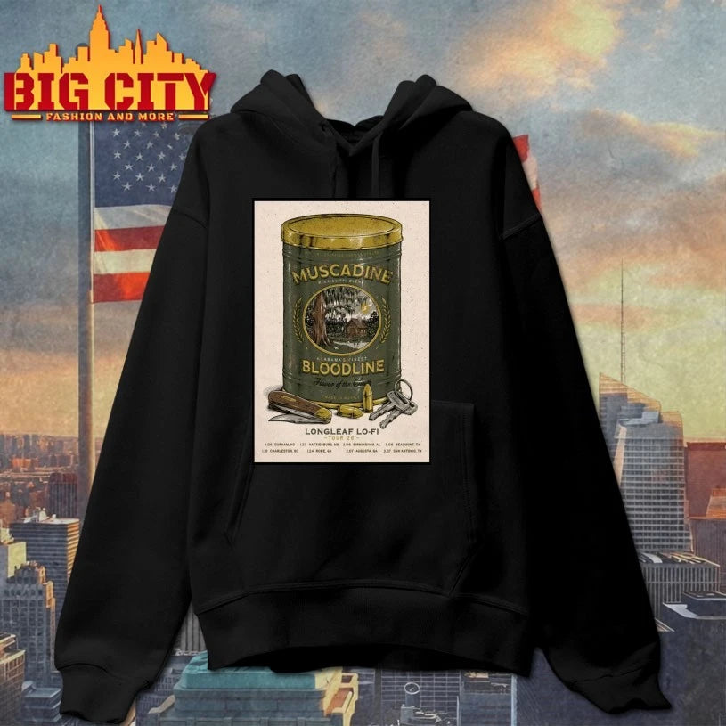 Muscadine Bloodline Longleaf Lo-Fi 2026 Shows Poster shirt