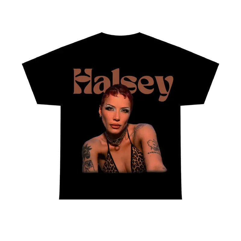 Music Halseyy Brown Shirt, Gift Fans Tee Hoodie, Sweatshirt | WearSparks.com
