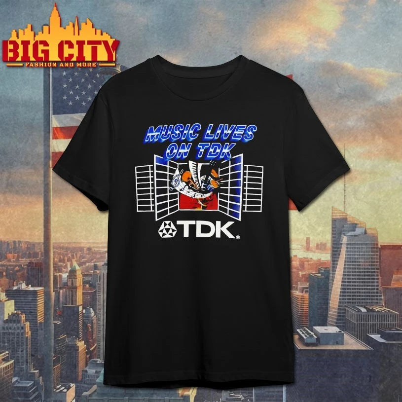 Music Lives On Tdk shirt