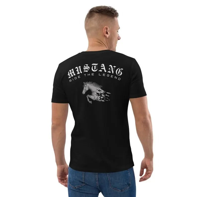 Mustang Shirt, Car Lover Shirt, Car Guy Mustang Print Back print Gothic Print Hoodie, Sweatshirt | WearSparks.com