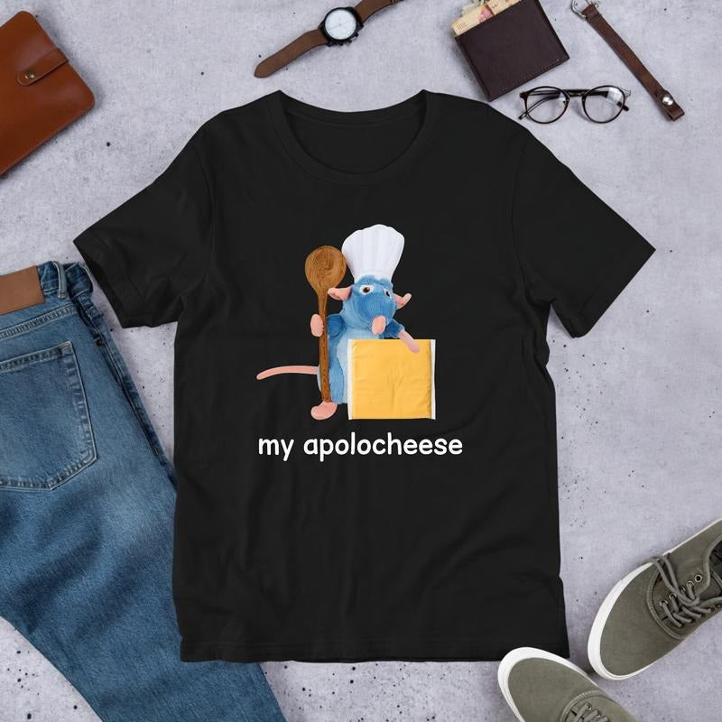 My Apolocheese Rat Plush Cheese Meme, Funny Meme Shirt, Ironic Shirt, Rat Lover Gift, Oddly Specific, Unhinged  T-shirt,...